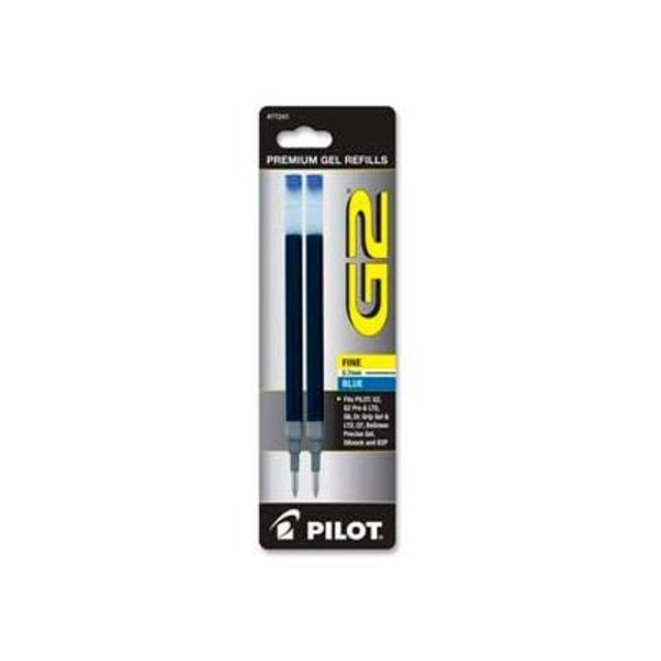 Pilot Pilot® G2 Gel Ink Refill, Fine, Blue Ink, 2/Pack 77241